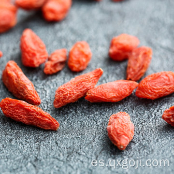 Bayas de goji rojas orgánicas de grado superior para la salud